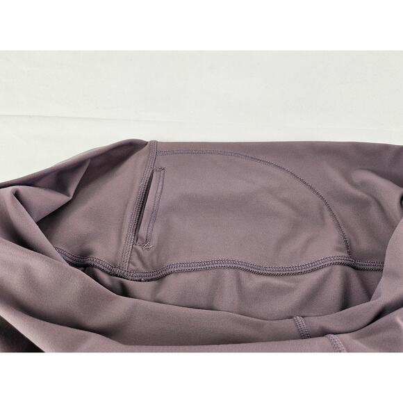 WOMEN'S LAVENDER GYM COMPRESSION LEGGINGS SIZE LARGE - VERY COMFORTABLE MATERIAL - Picture 4 of 11